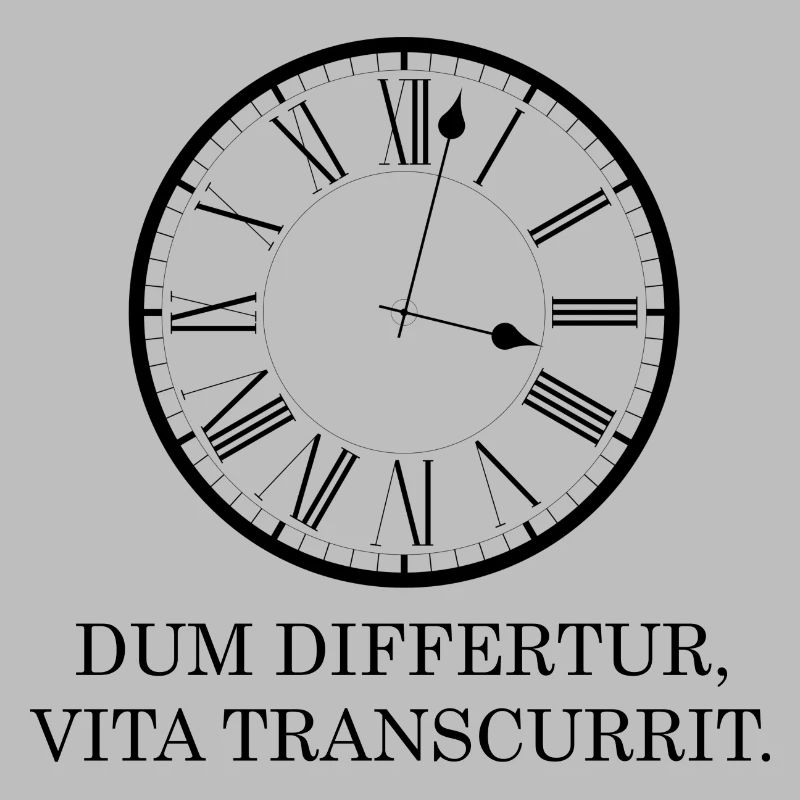 while it is postponed Latin black