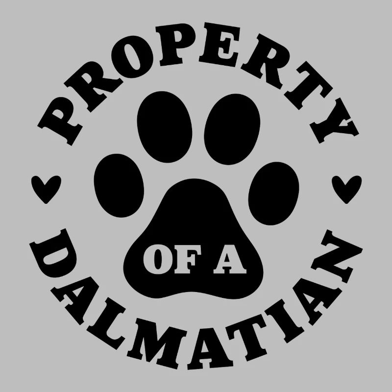 Eigentum eines Dalmatiners