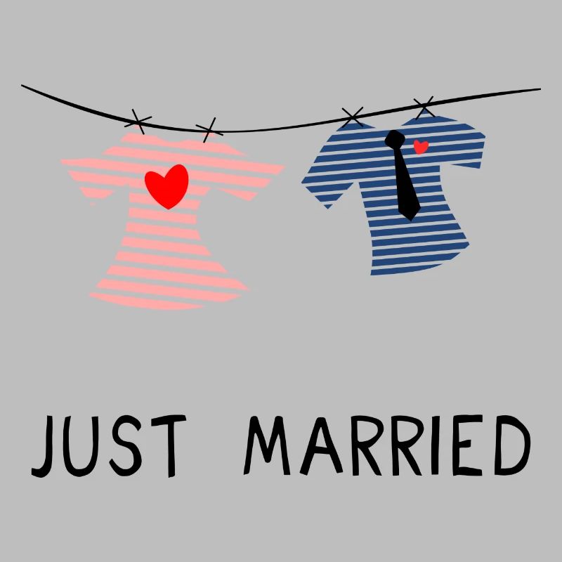 JUST MARRIED. MARRIED. ES LEBE DIE EHE