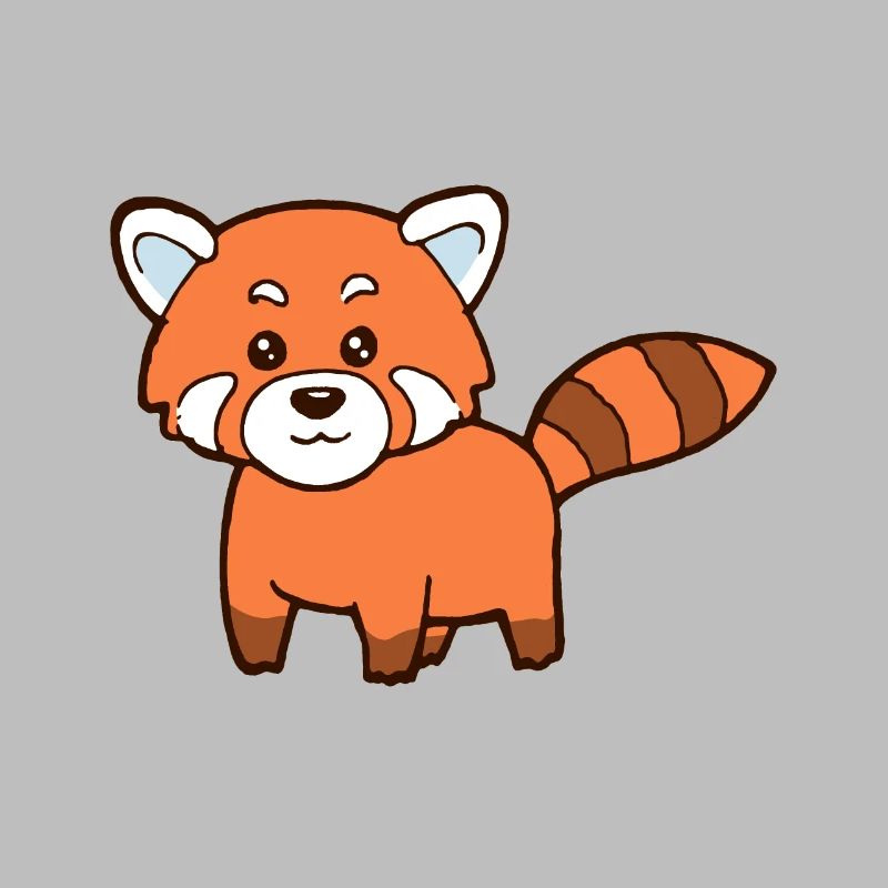 Panda rouge