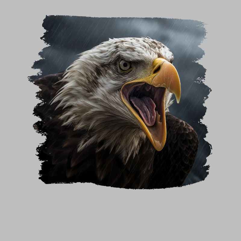Alder bald eagle bird stone eagle