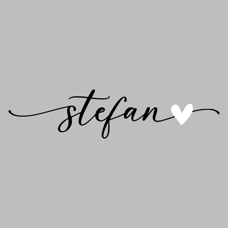 Stefan Name Calligraphy Font