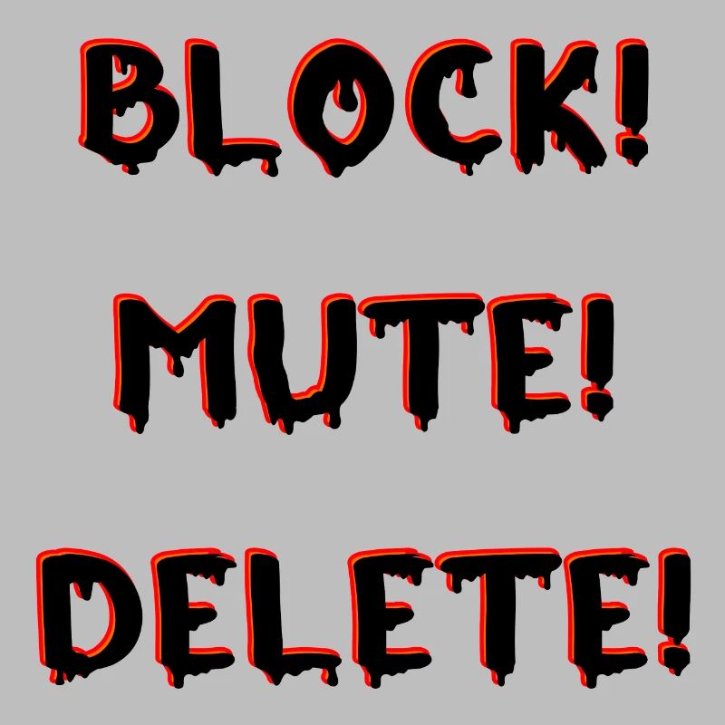 BLOCK MUTE DELETE