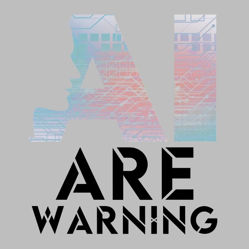 AI alert Caution artificial intelligence