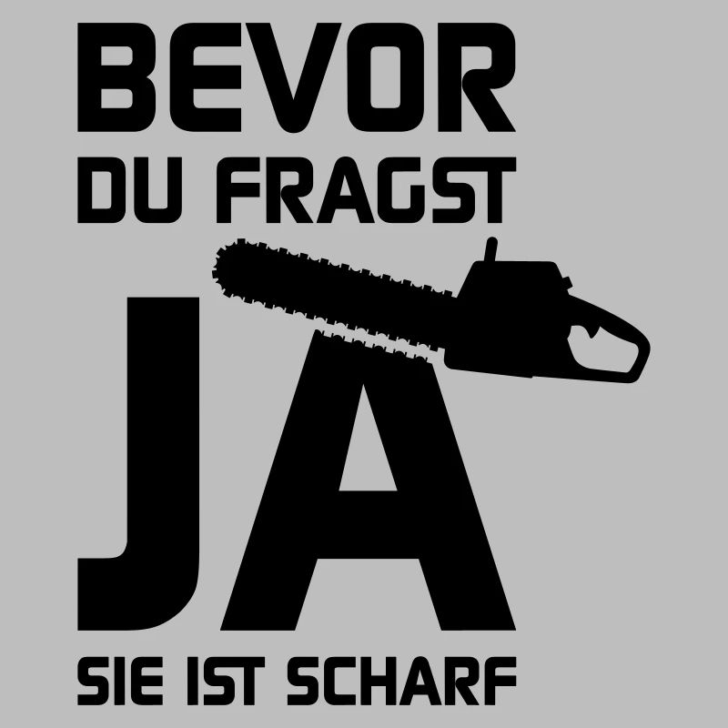 Sie ist scharf