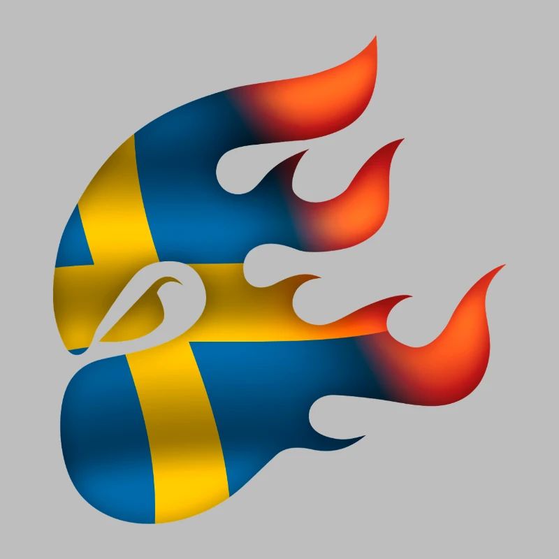 Drapeau de la Suède - Suède - Ninja