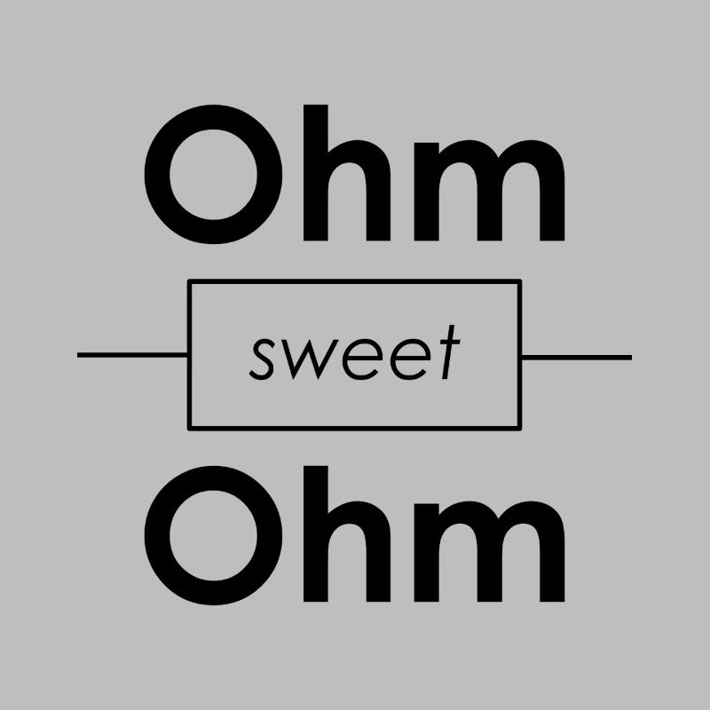 Unispruch "Ohm sweet Ohm" Geschenk, Studenten