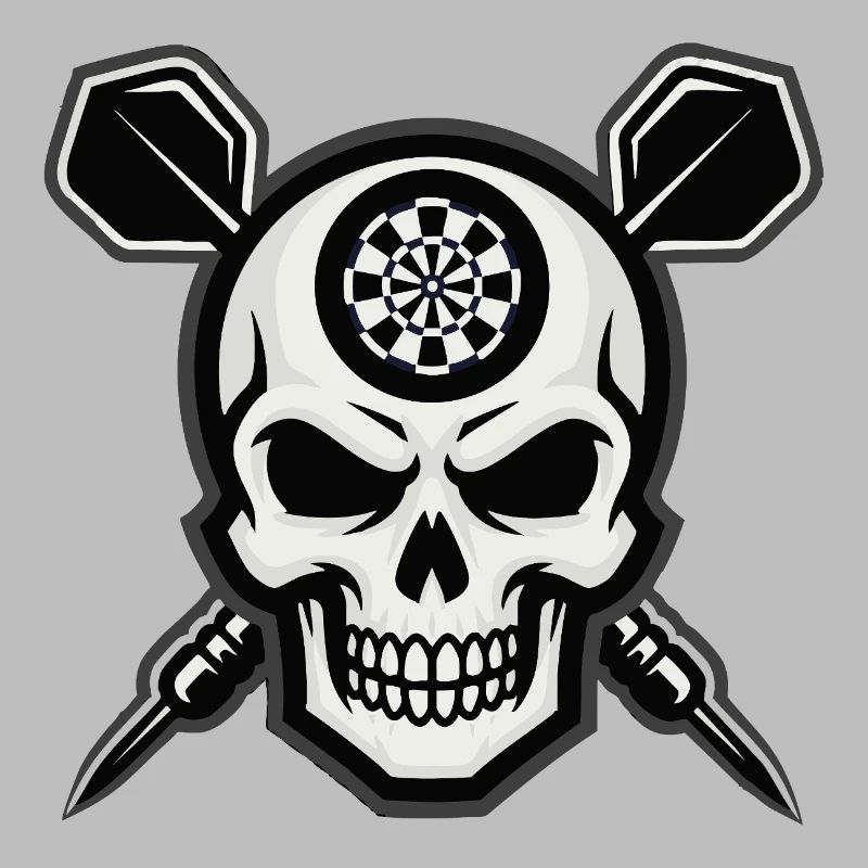 Dart Skull Pub Style