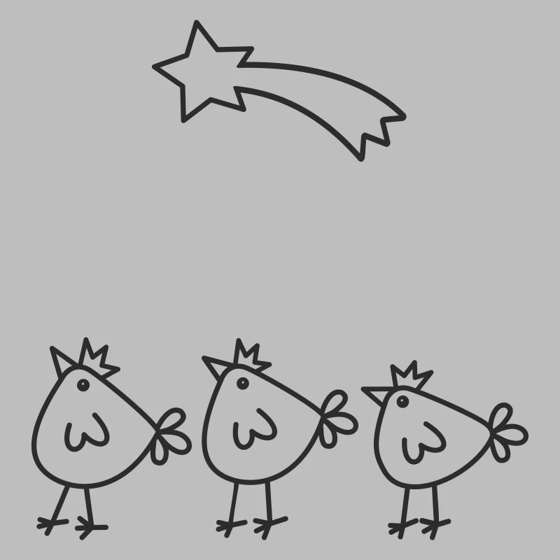 Chick Crowns Star Arch Three Kings