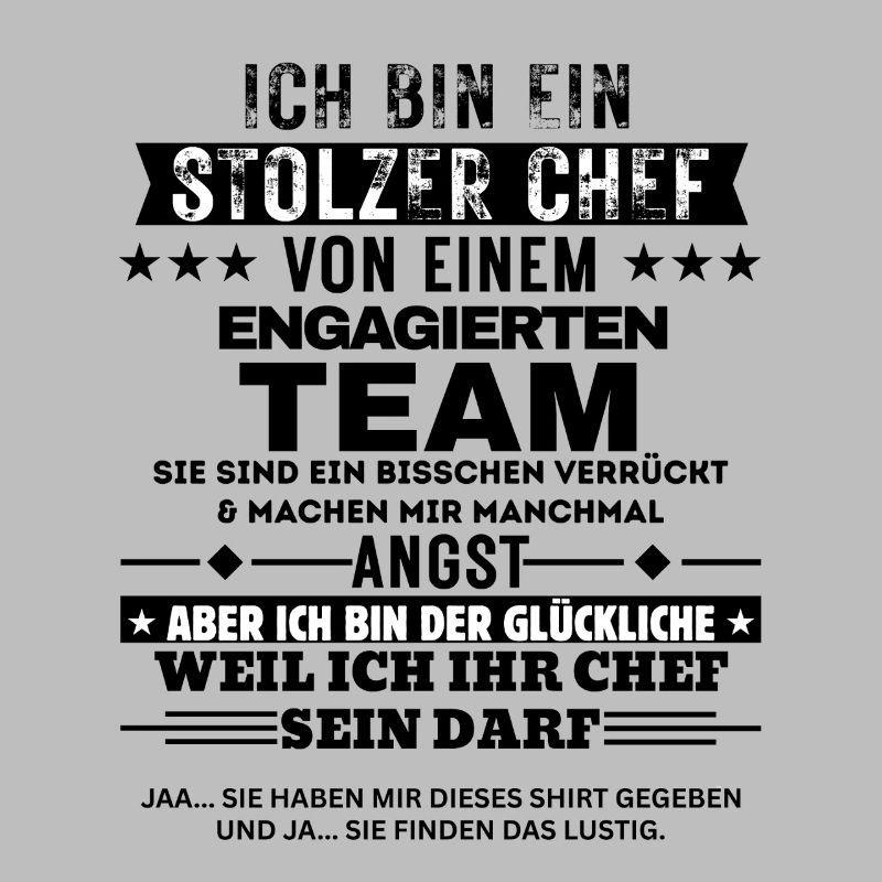 Fier patron d’une équipe dévouée