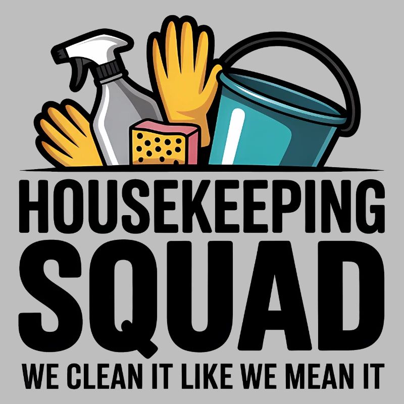 Funny Cleaning Design