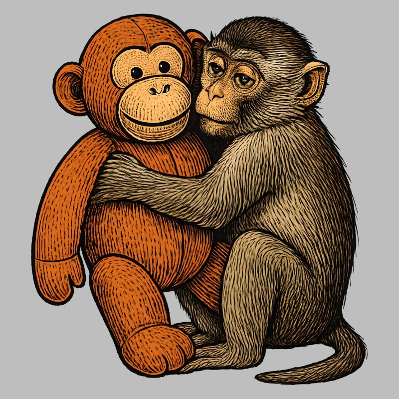 Monkey Hug: Monkey Friendship