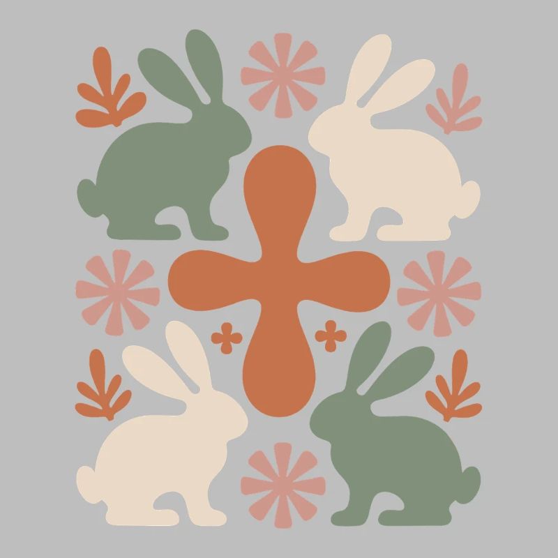 Easter Bunny Cross Pattern