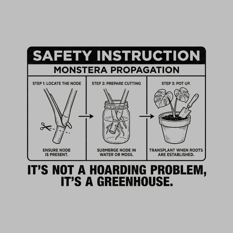 Guide de propagation de la monstera : c’est une serre, pas