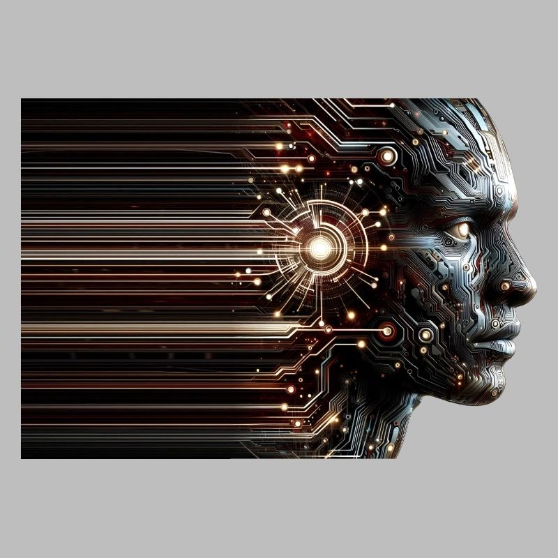 Digital Ghost Cyborg Design