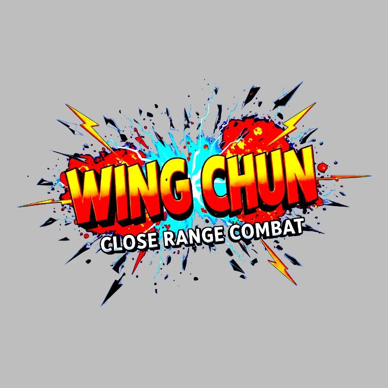 Explosion des Wing Chun Shirts