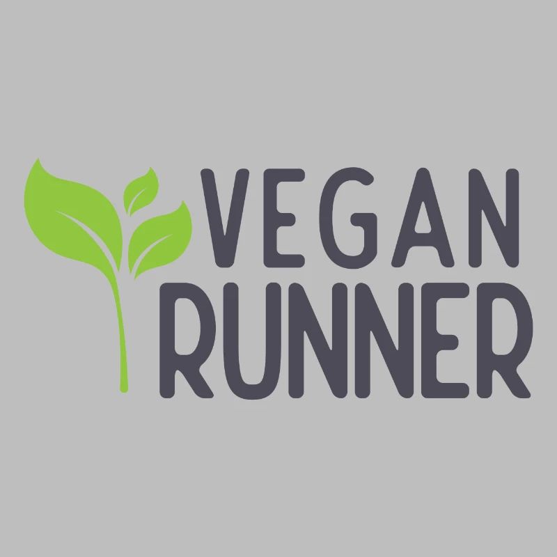 Coureur végétalien