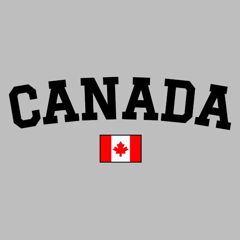 Drapeau du Canada Noir