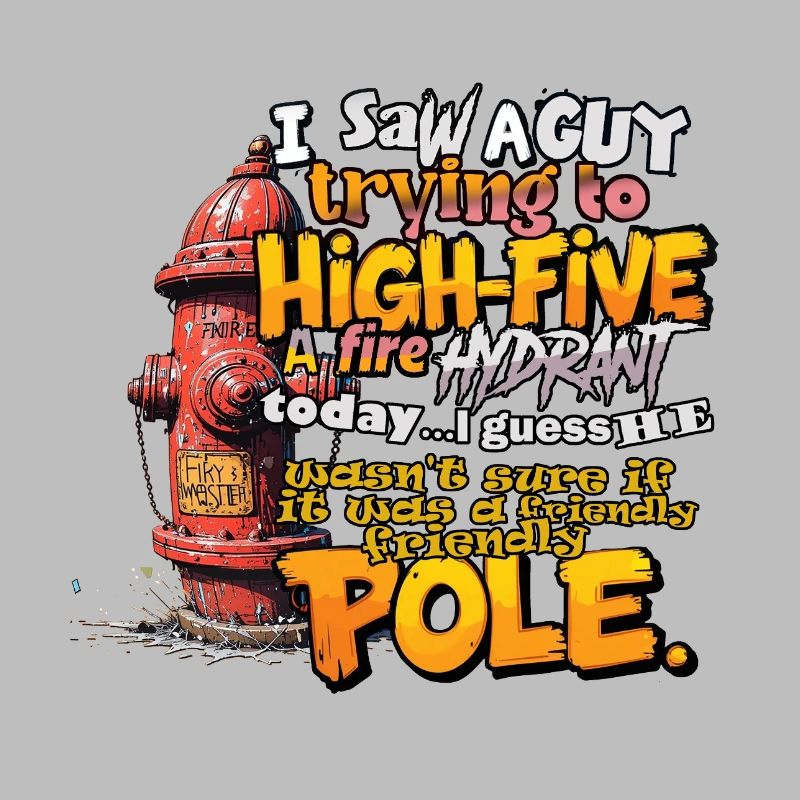 High Five on a Fire Hydrant