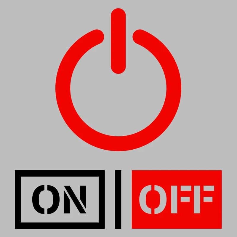 Off On Power Schalter Design