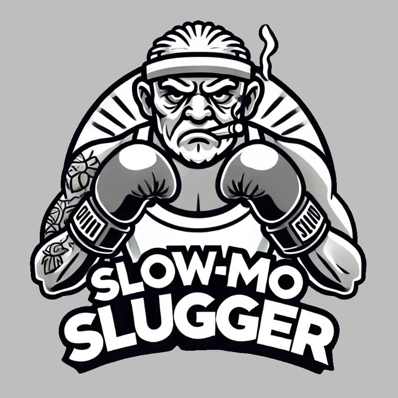 Langsamer Opa Boxer