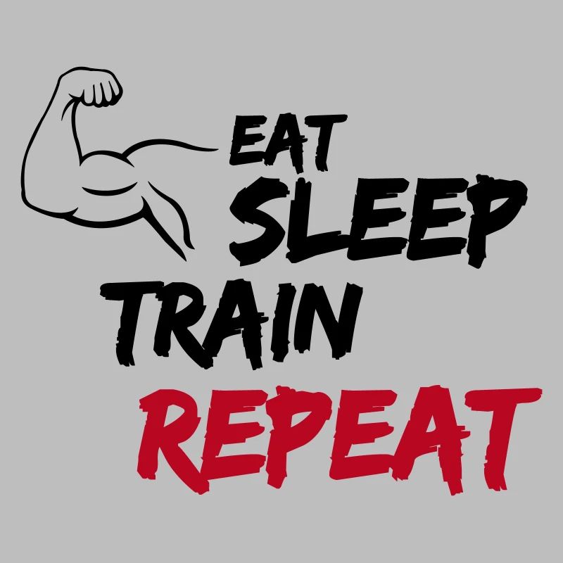 Manger Dormir Train Répéter