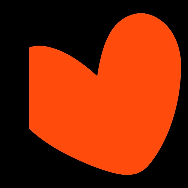 Coeur rempli de couleurs