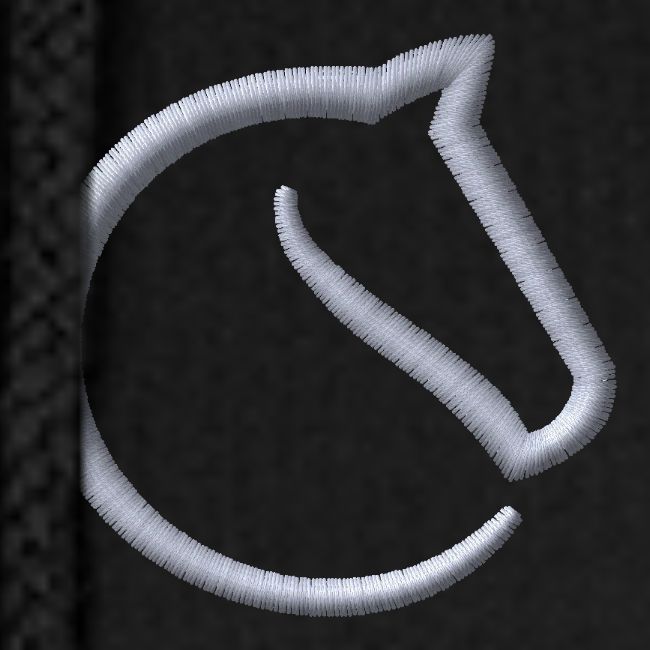 embroidered lichess logo