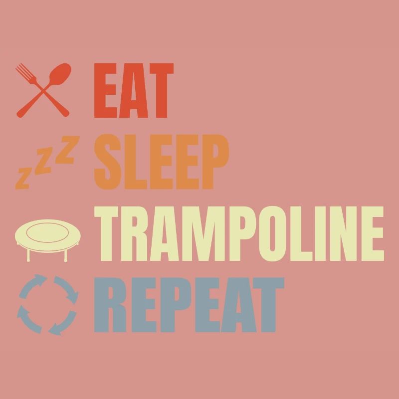 Trampoline Jumping Routine