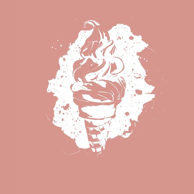 Graphique de crème glacée