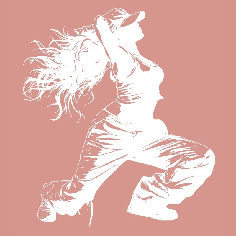 Dessin de breakdancer