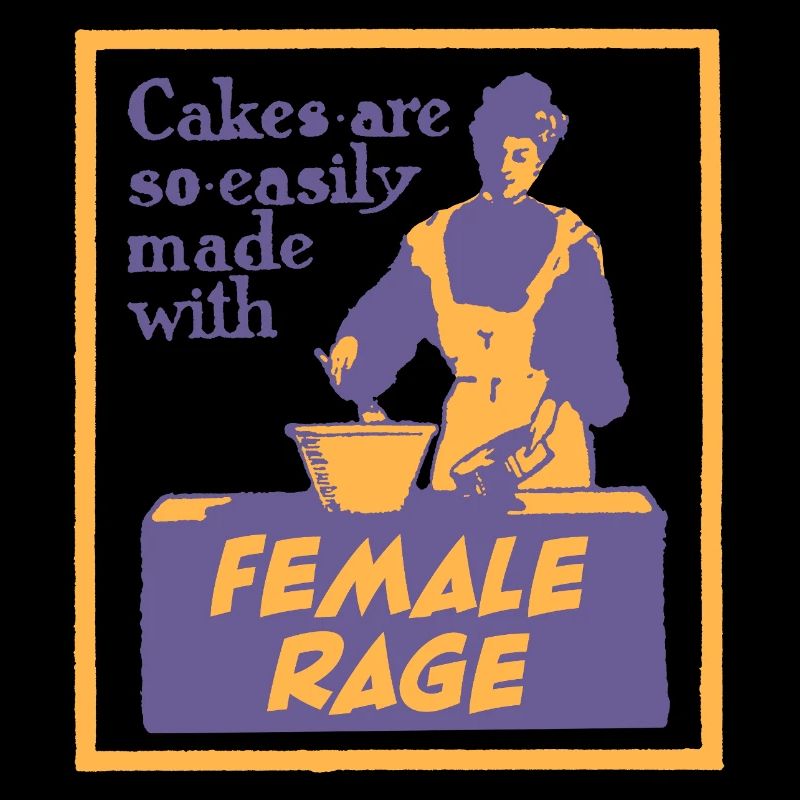 Gâteaux à base de rage féminine