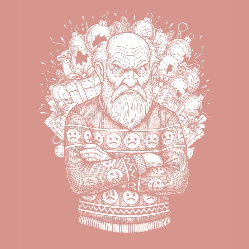 Pull de Noël moche