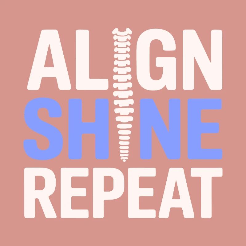 Chiropractor Align Shine Repeat Professional DC 