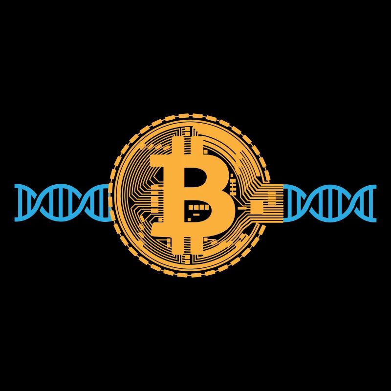 Crypto Bitcoin ADN DNS | Couleurs modifiables