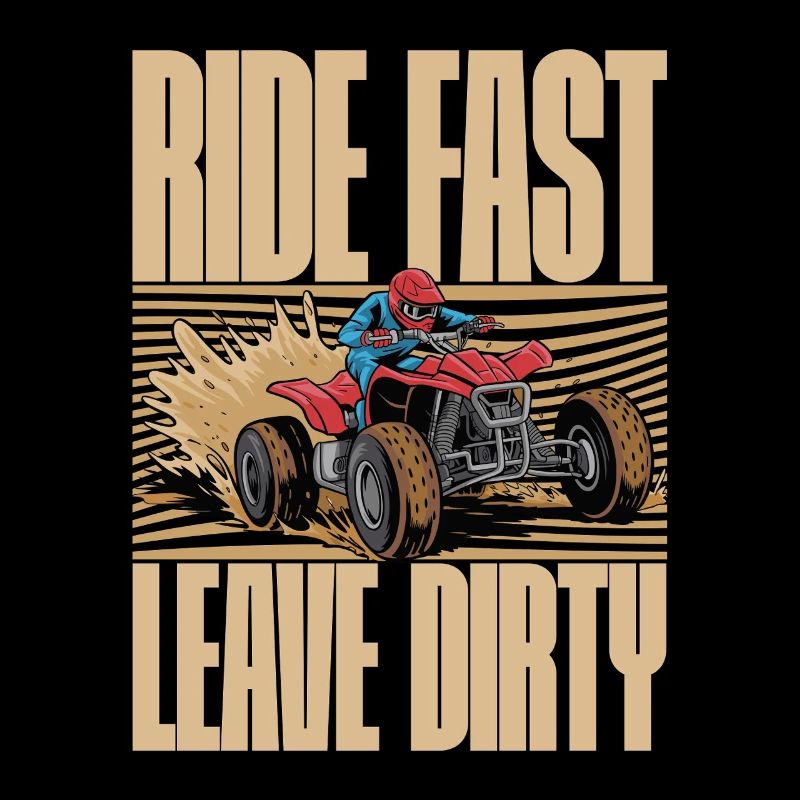 Mud Racing Ride Fast Leave Dirty Loves Mud Bogging