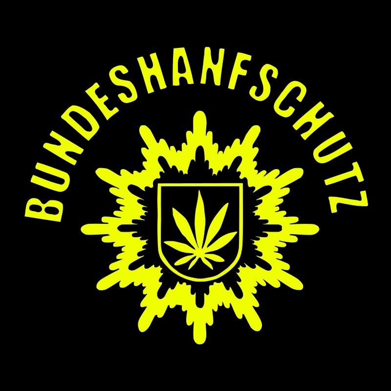 Bundeshanfschutz, simplifiziert, mit Schriftzug