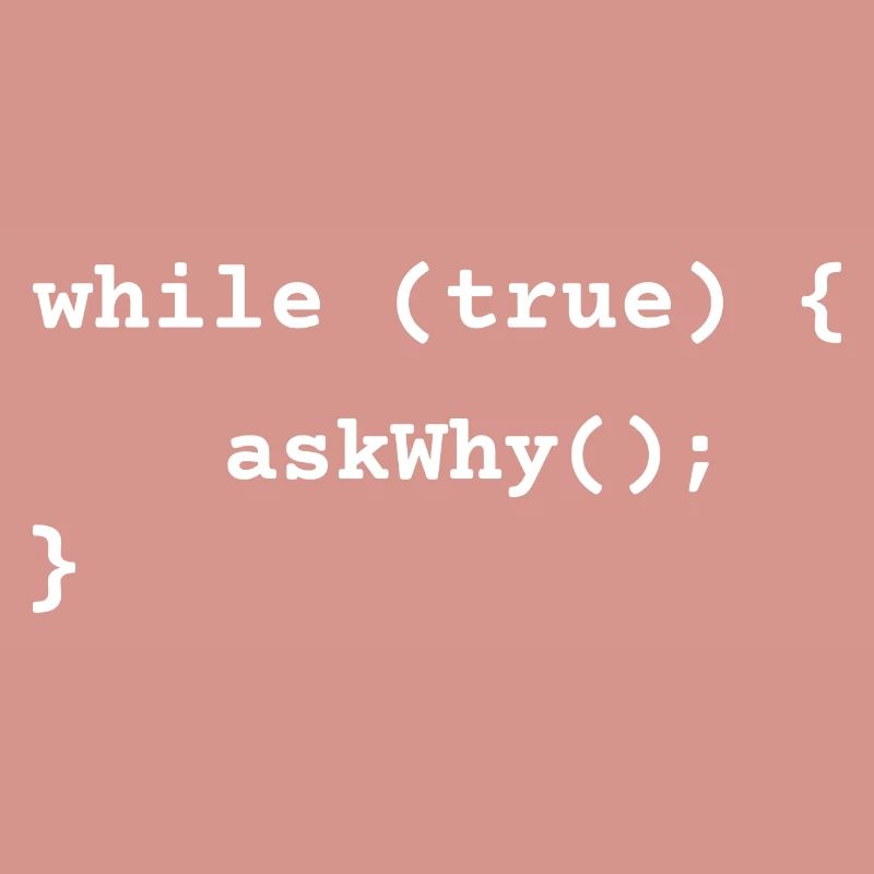 Loop of Overthinking Funny Coding Design Gift