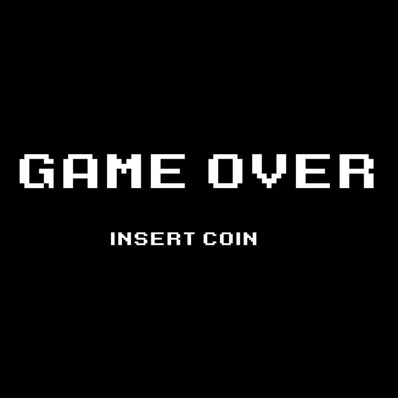 Game Over pièce d'insertion