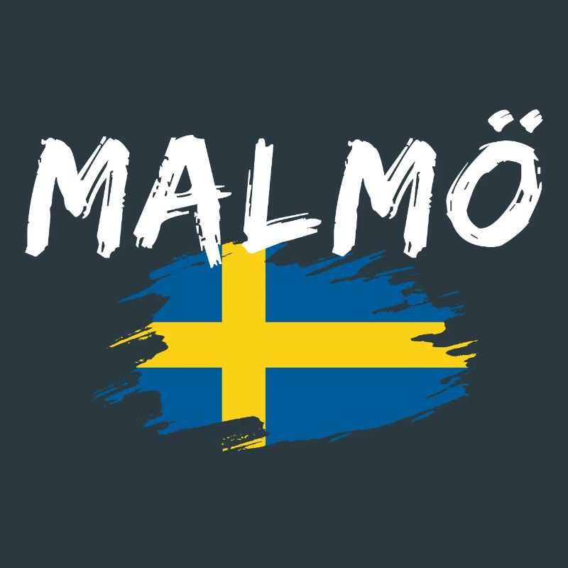 Malmö Drapeau Suède