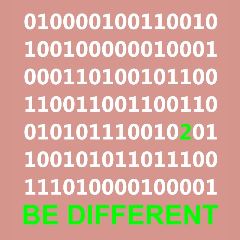 Be Different - Binary - Digital