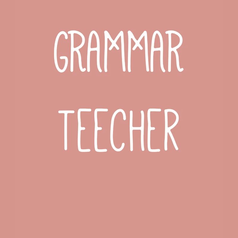 Professeur de grammaire autodérisoire