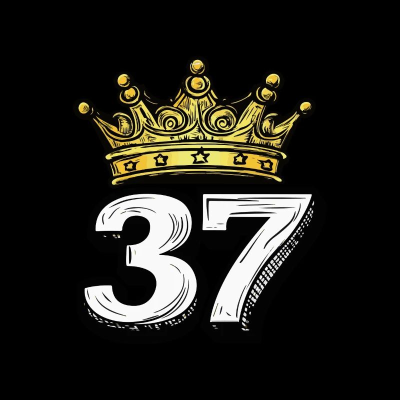 37 Zahl Krone