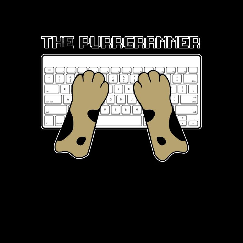 Siamese cat kitten programmer nerd gift