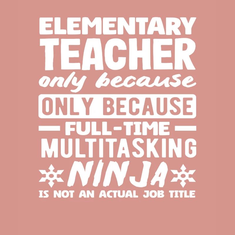 Enseignant à l’école primaire Multitâche Ninja À temps plein