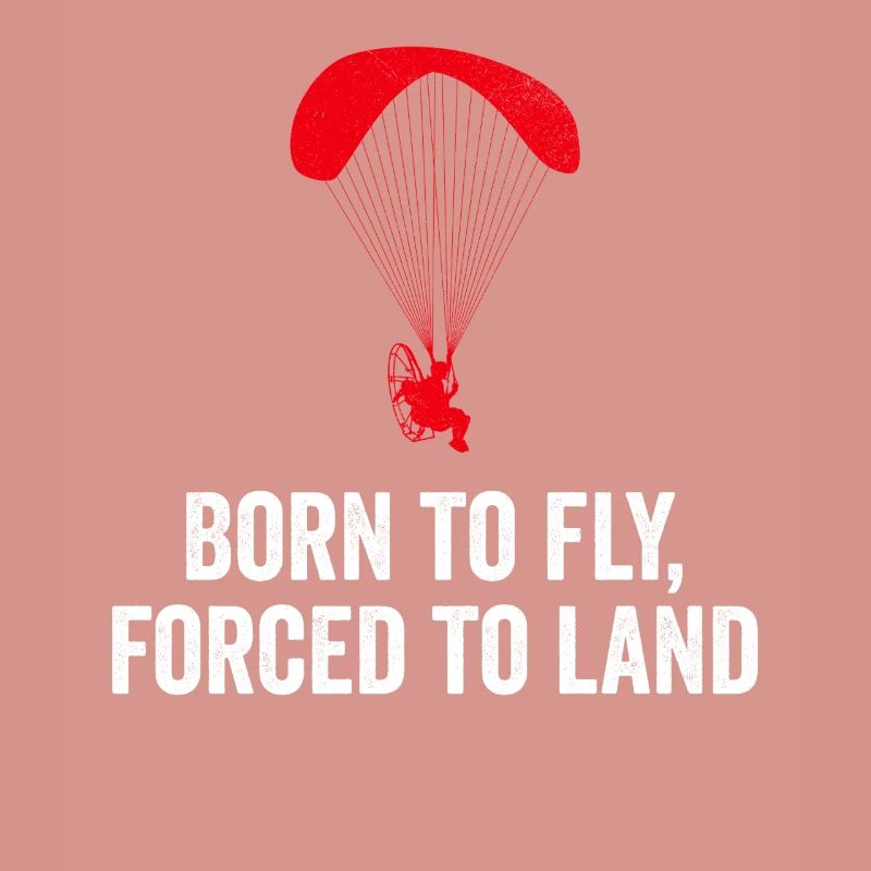 Born To Fly Forcé D’atterrir Paramoteur