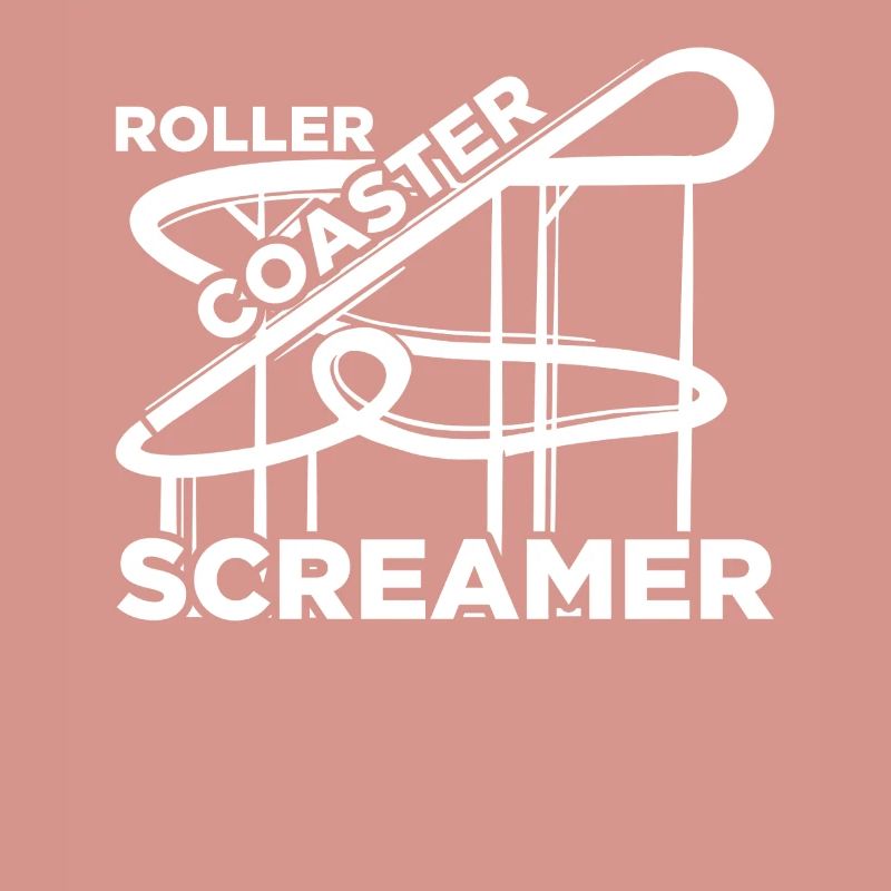 Freizeitpark Roller Coaster Screamer Achterbahn