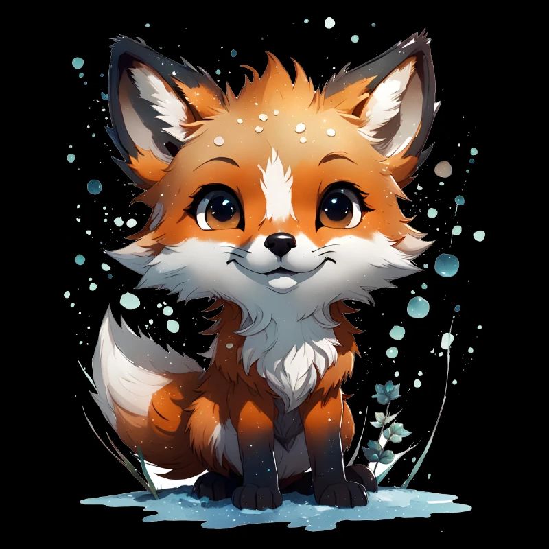 Kleiner süßer Fuchs