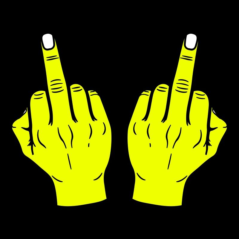 Mittelfinger Hand