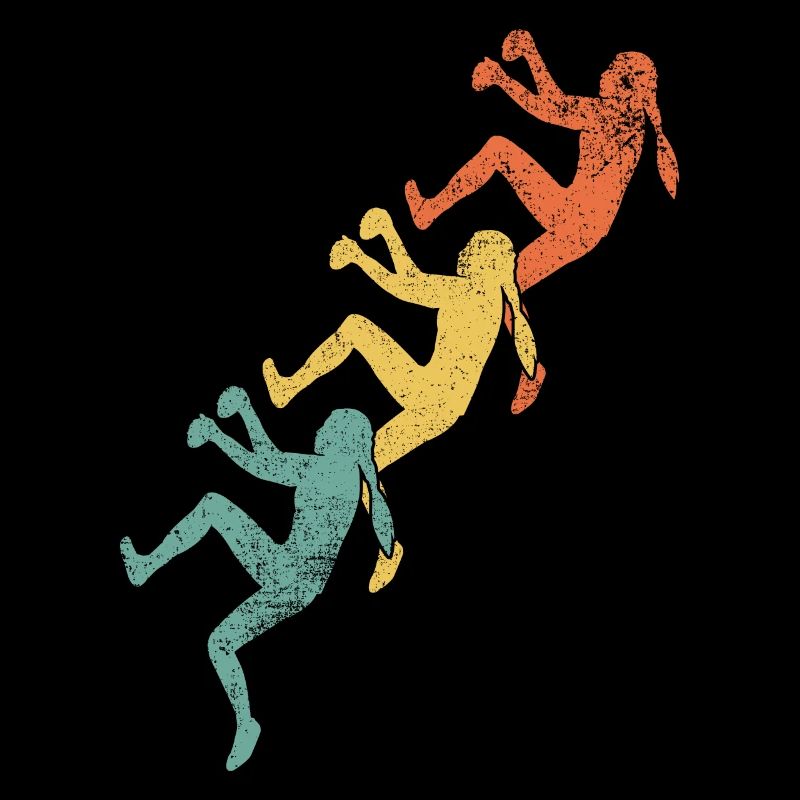 Klettern Mädchen Kletterer